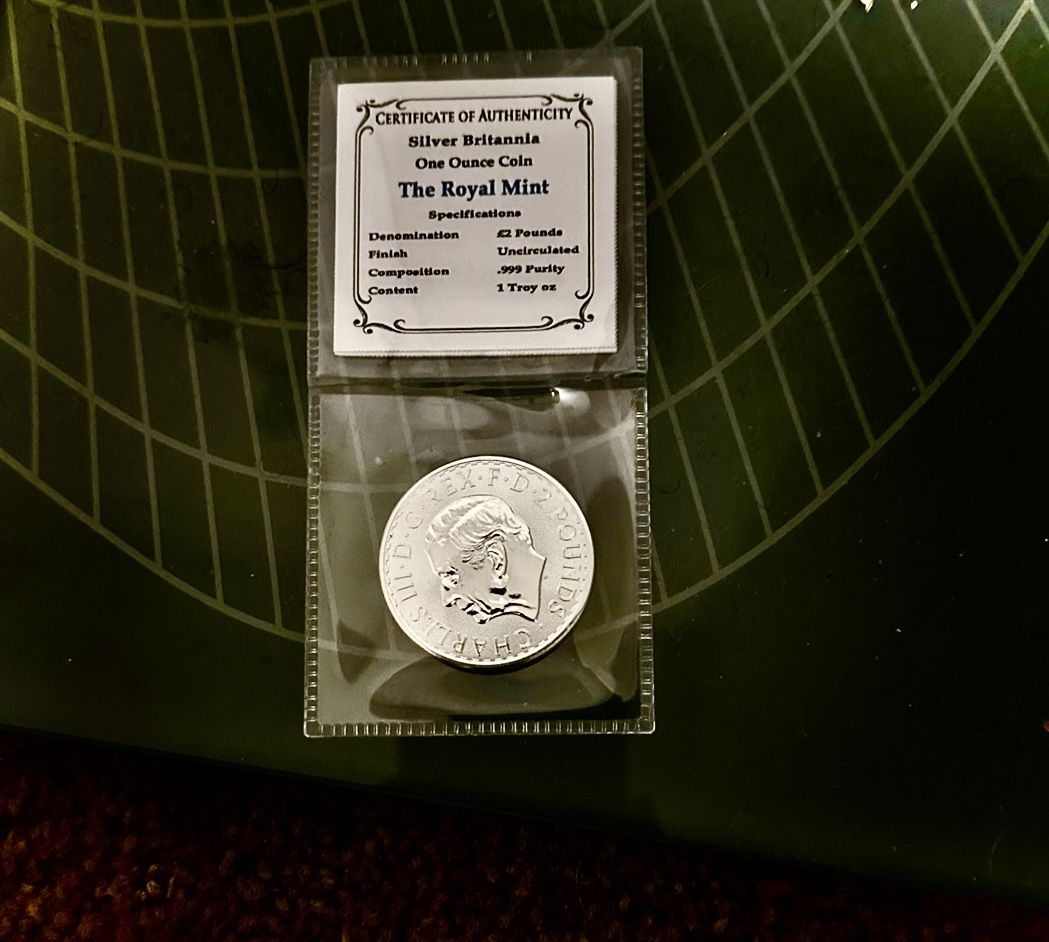 2025 Great Britain £2 5-oz Silver Britannia BU