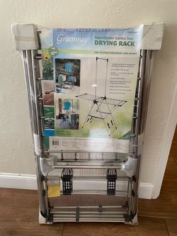 Greenway Indoor/Outdoor Stainless Steel Drying Rack