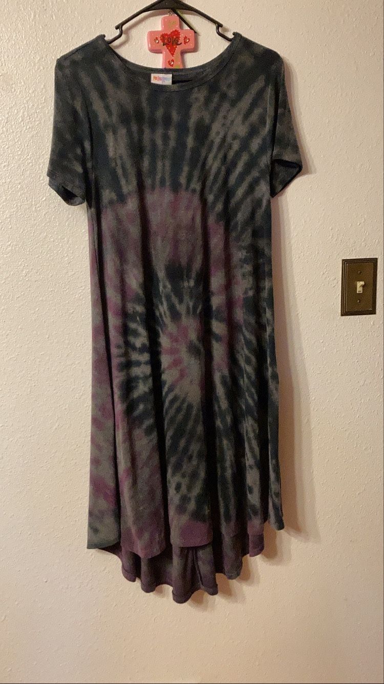 New Tie Dye Dress Homemade Lularoe Size XS