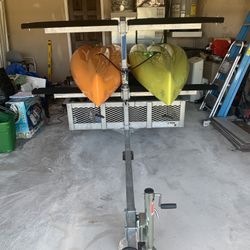 New trailer and Hobie Compass Kayaks