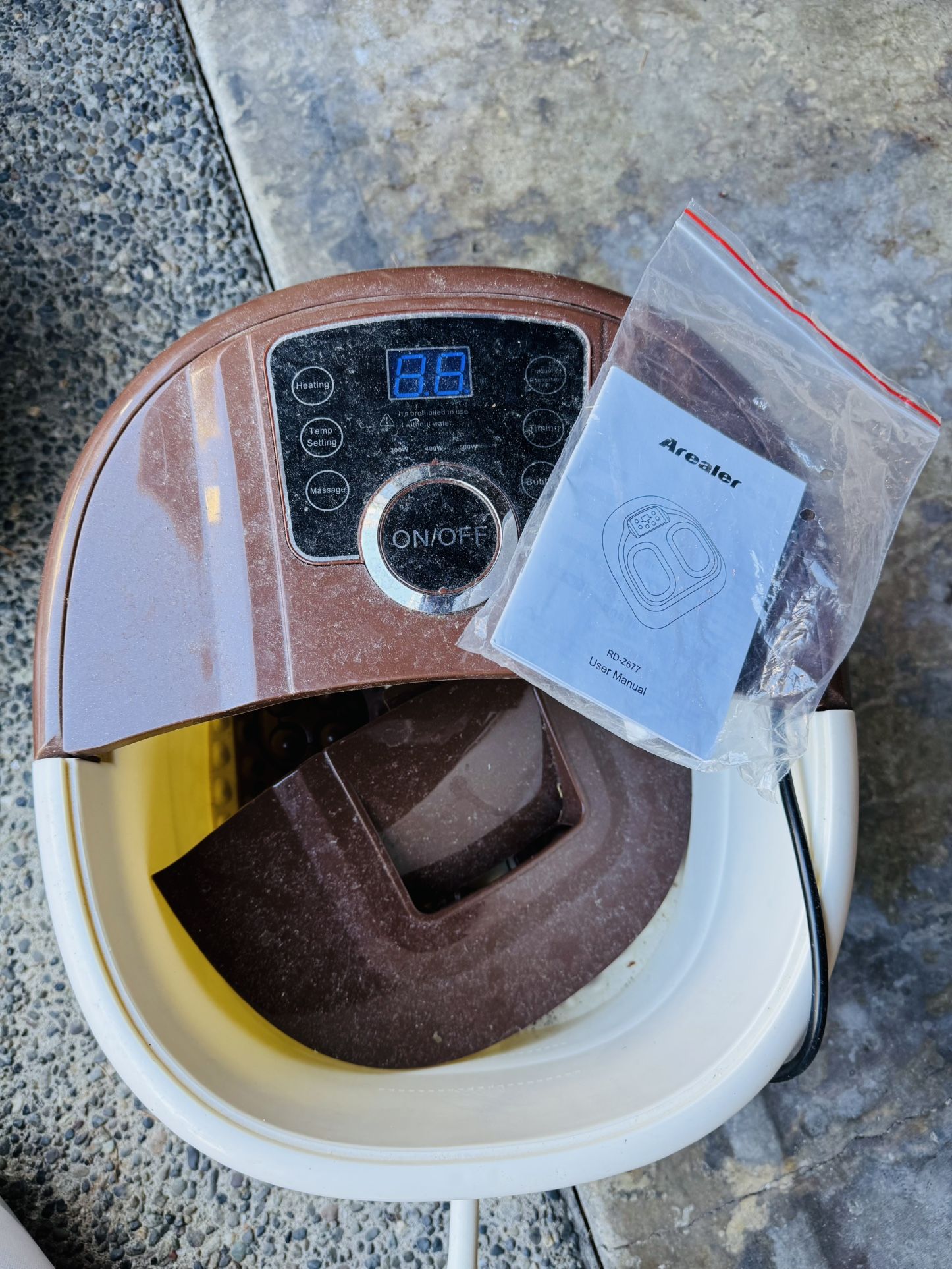 Bubble Mate Foot Spa