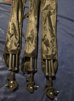 practice drum pads or camera mount tripod Stands with Carry Bag