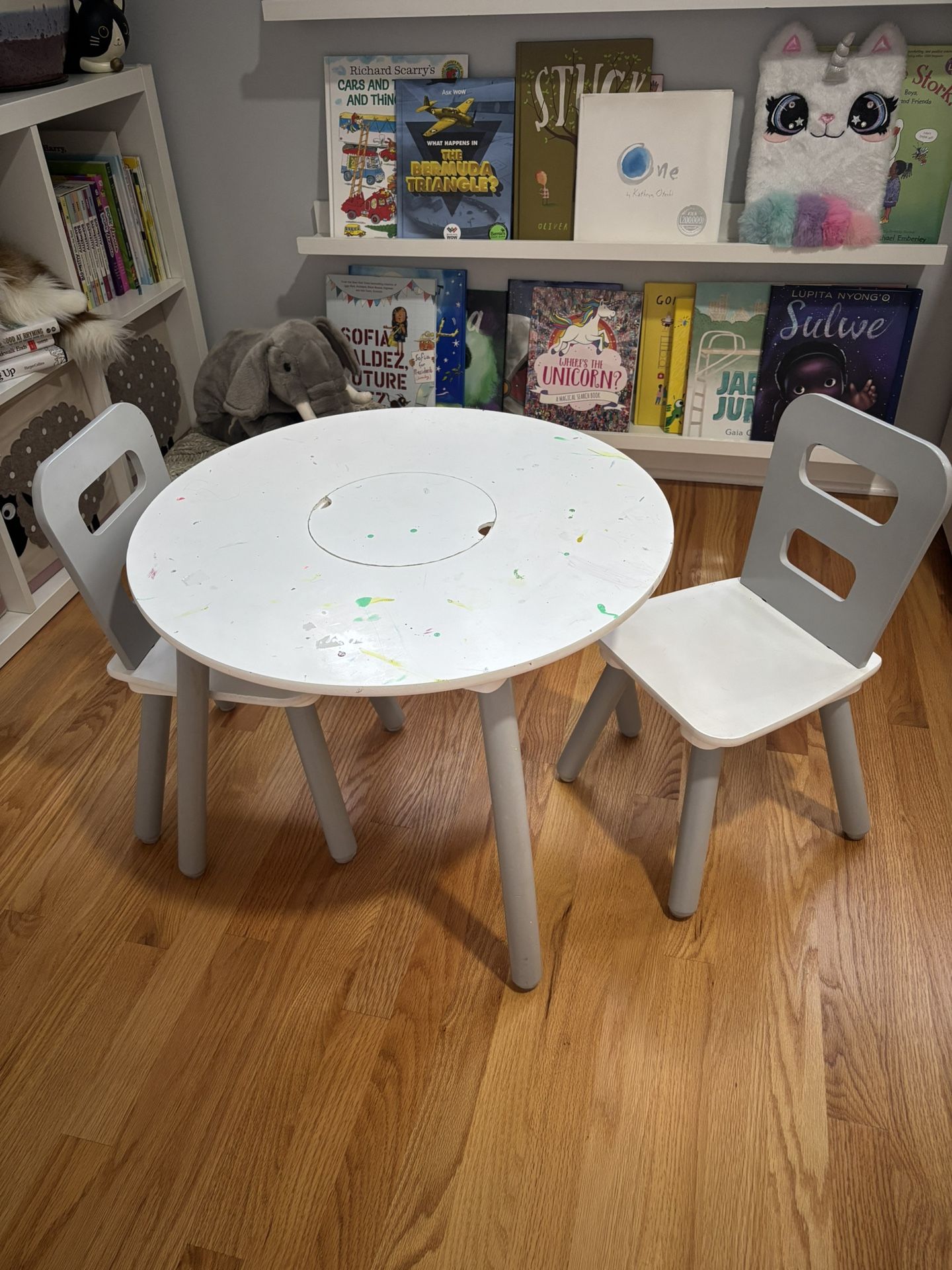 Kid Table And 2 Chairs