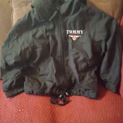 VTG 1990's Tommy Sports 12 Month Old Toddler Hoodie Jacket (Tommy Hilfiger)