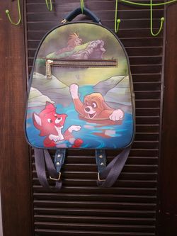 Fox and the hound mini backpack official Disney x Loungefly collab.