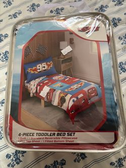 Lightening McQueen TODDLER bed set
