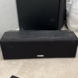 Polk Audio CS10 Black Center Speaker
