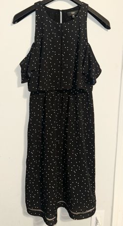 Black and White Polka Dot Dress