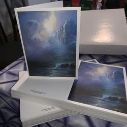 Paper cards for event! Funeral? Big stack