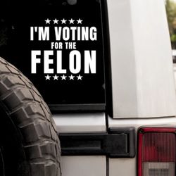 Donald Trump window decal sticker