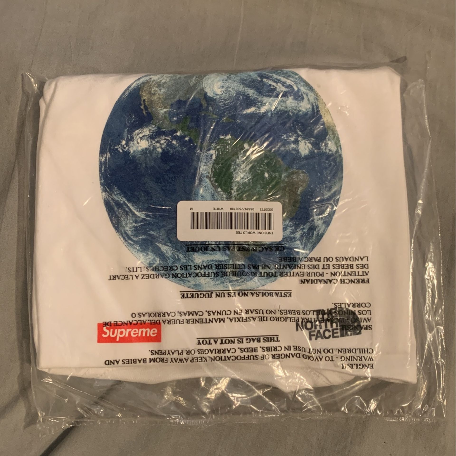 Supreme One World Tee (The North Face)