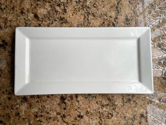 BIA Cordon Bleu 14.5" × 7" White Porcelain Serving Platter 90517W
