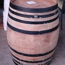 Wood Wine Barrel Made In France 59Gal