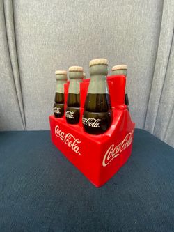 Vintage Coca Cola 6 Pack Gibson Brand Cookie Jar