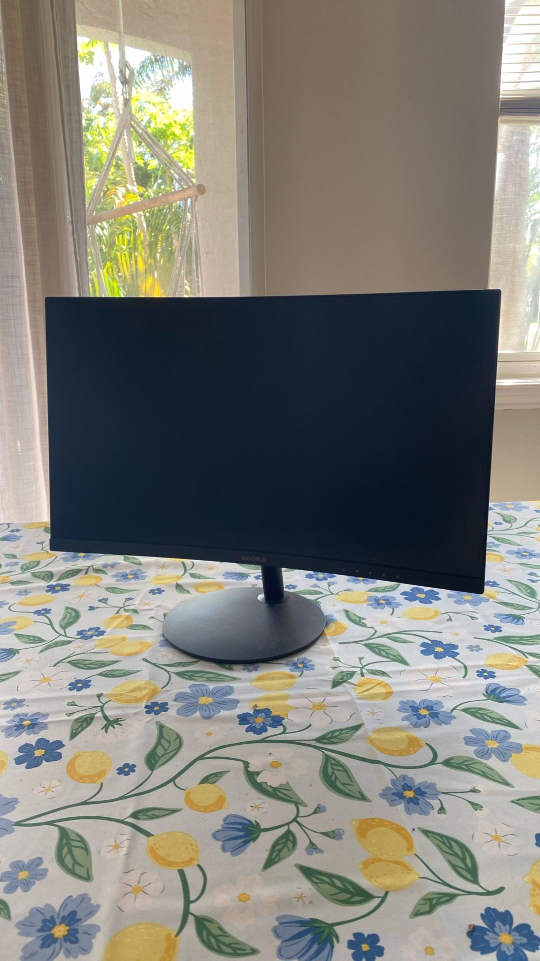 KOORUI 24 inch Curved Gaming Monitor 180Hz FHD 1080P Computer Monitor, 1ms 1500R Display, Adaptive Sync, FreeSync Premium, HDMI 2.0X2 & DP 1.2, VESA,