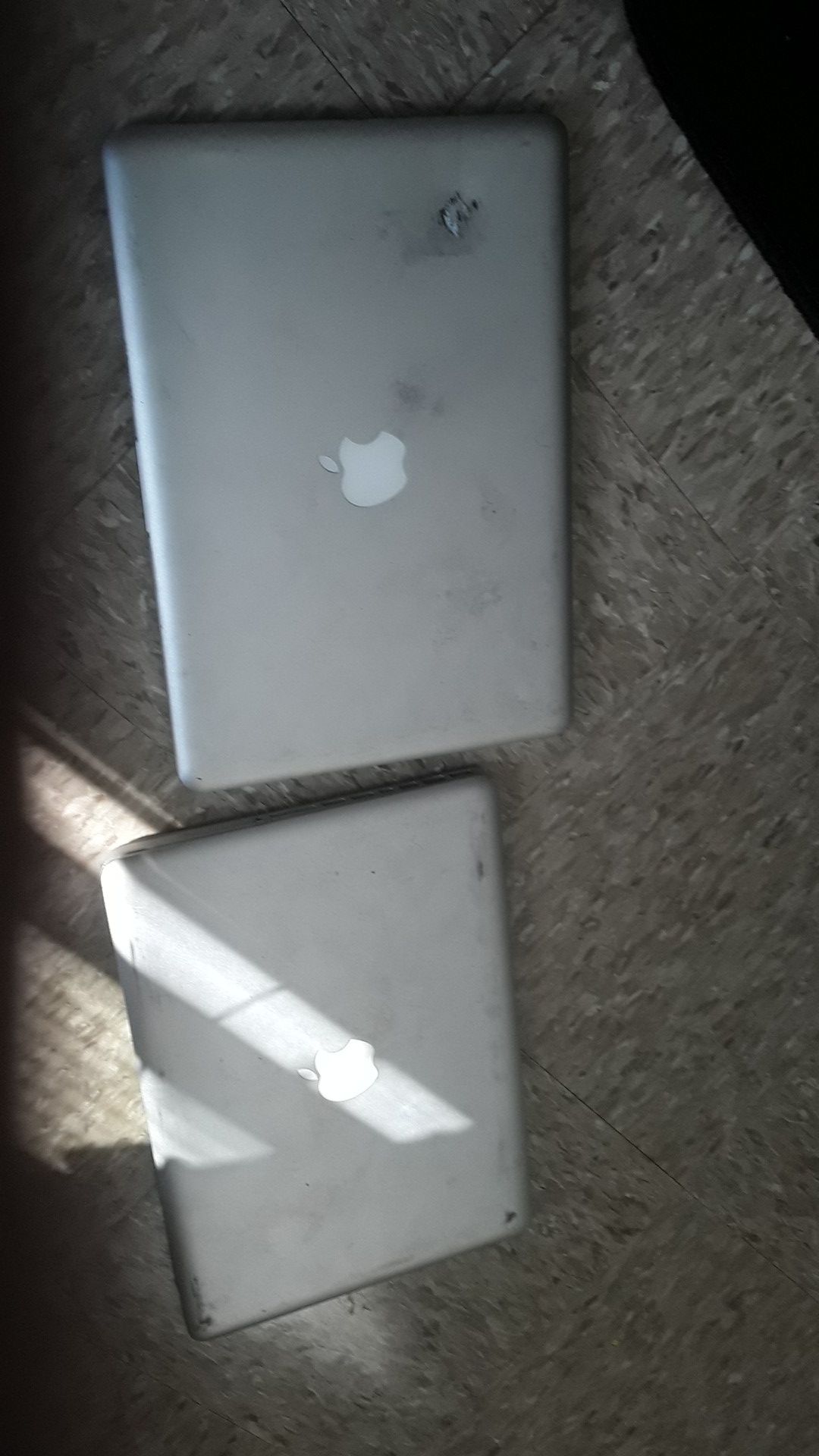 Two mac book pros