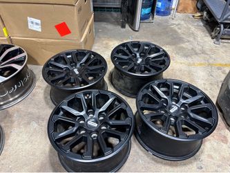 4x  OEM 17" FORD F150 RAPTOR BLACK FACTORY  WHEELS RIMS 6x135