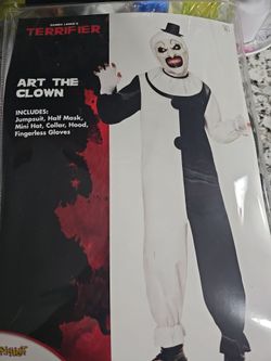 Art the clown kids costume