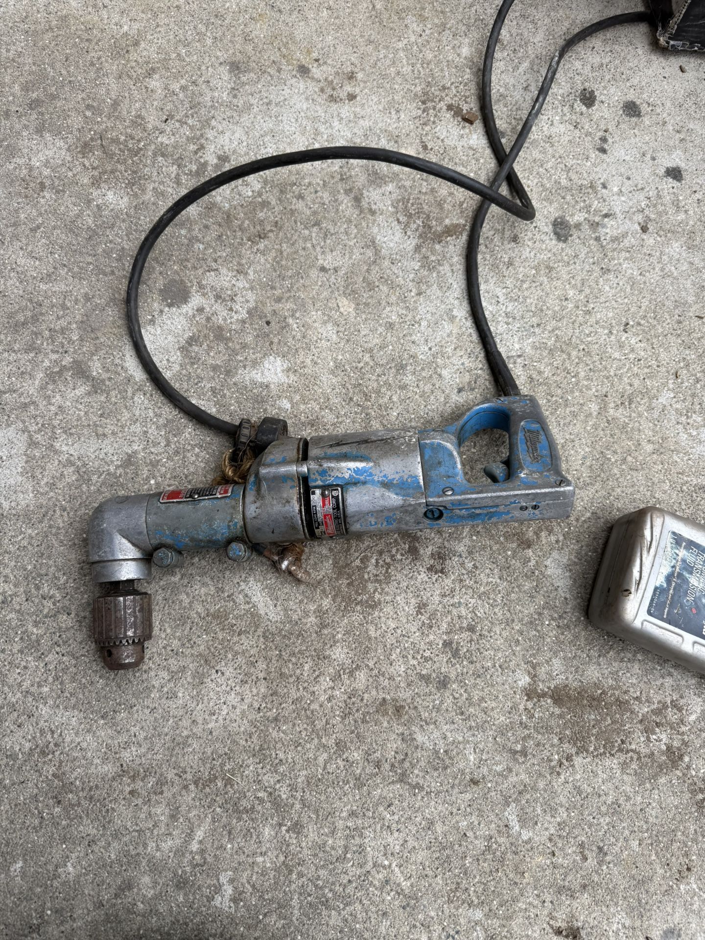 Milwaukee Angle Drill