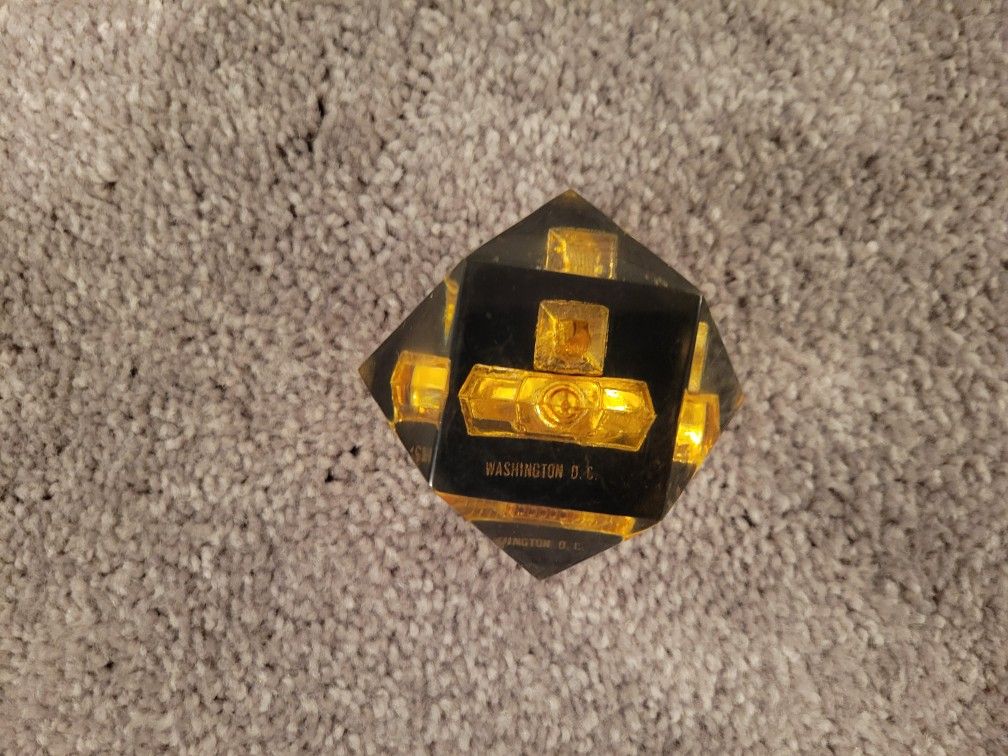 Washington DC paperweight
