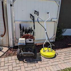Professional Pressure Washer And Clearing System!