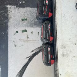 Milwaukee batteries