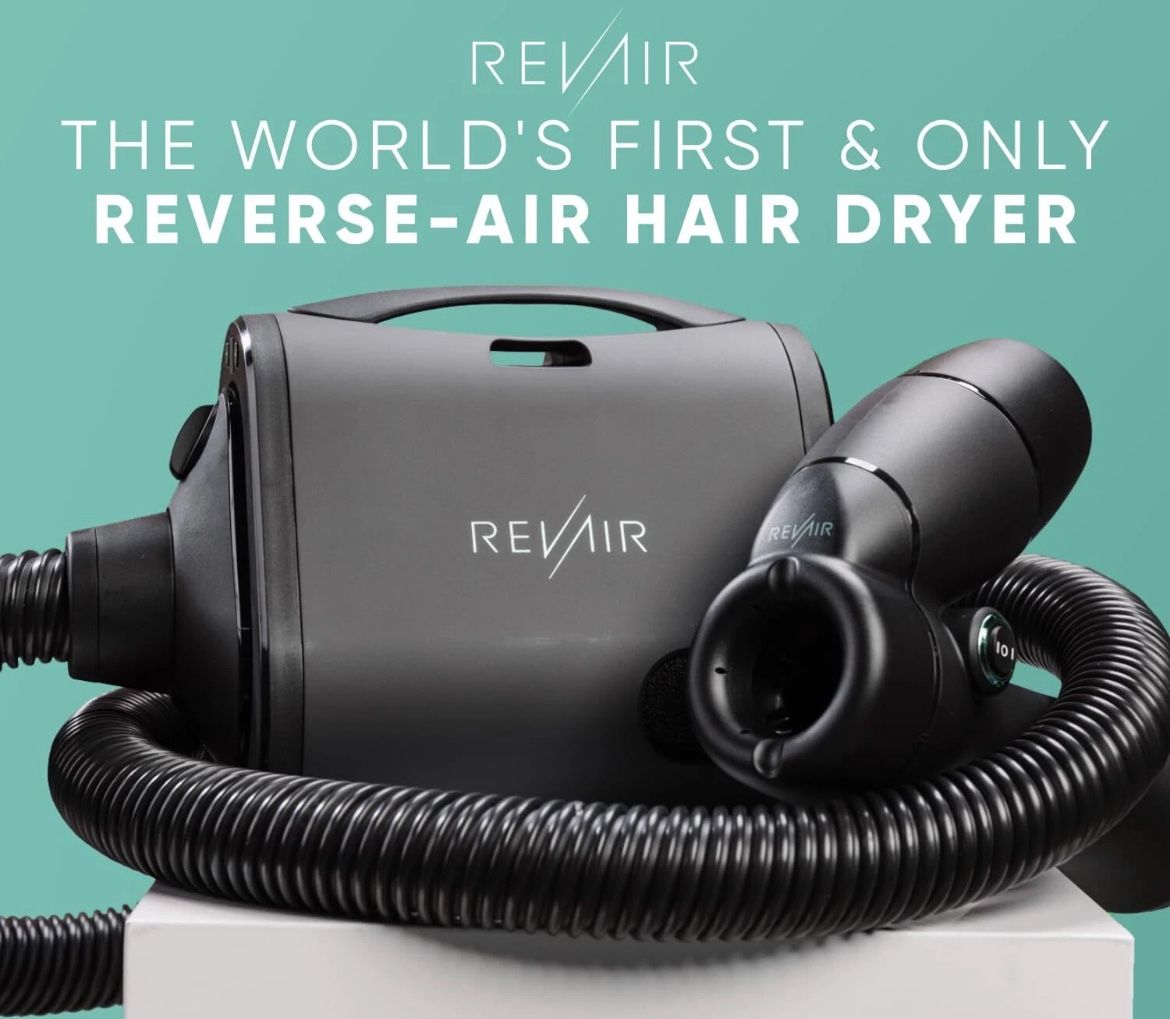 RevAir Reverse-Air Hair Dryer Reduce Heat Damage & Styling Time