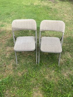 Vintage Samsonite Cushioned Folding Chairs 