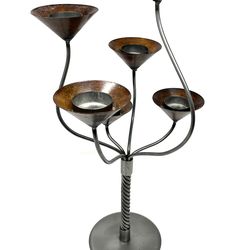 Votive Copper Candelabra Made in Poland