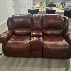 leather couch 