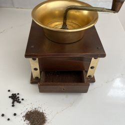 Vintage Coffee & Pepper Grinder 
