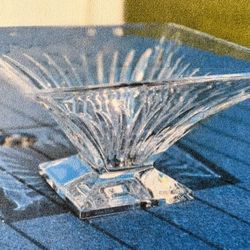 Vintage Waterford Clarion Lg Pedestal Centerpiece Bowl