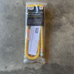 4ft x 5/8" OD gas connector kit Unopened (new)