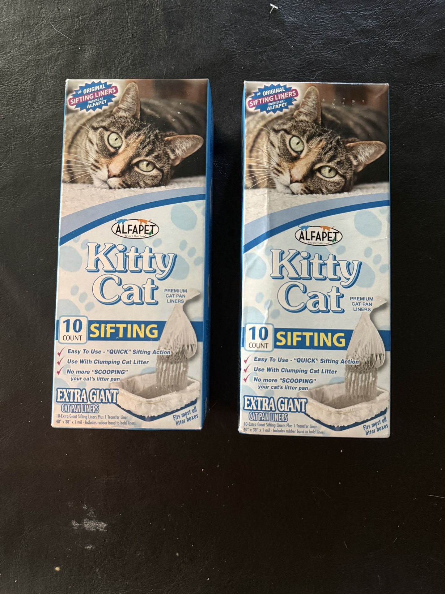 Cat Pan Sifting Liners-2 New Boxes