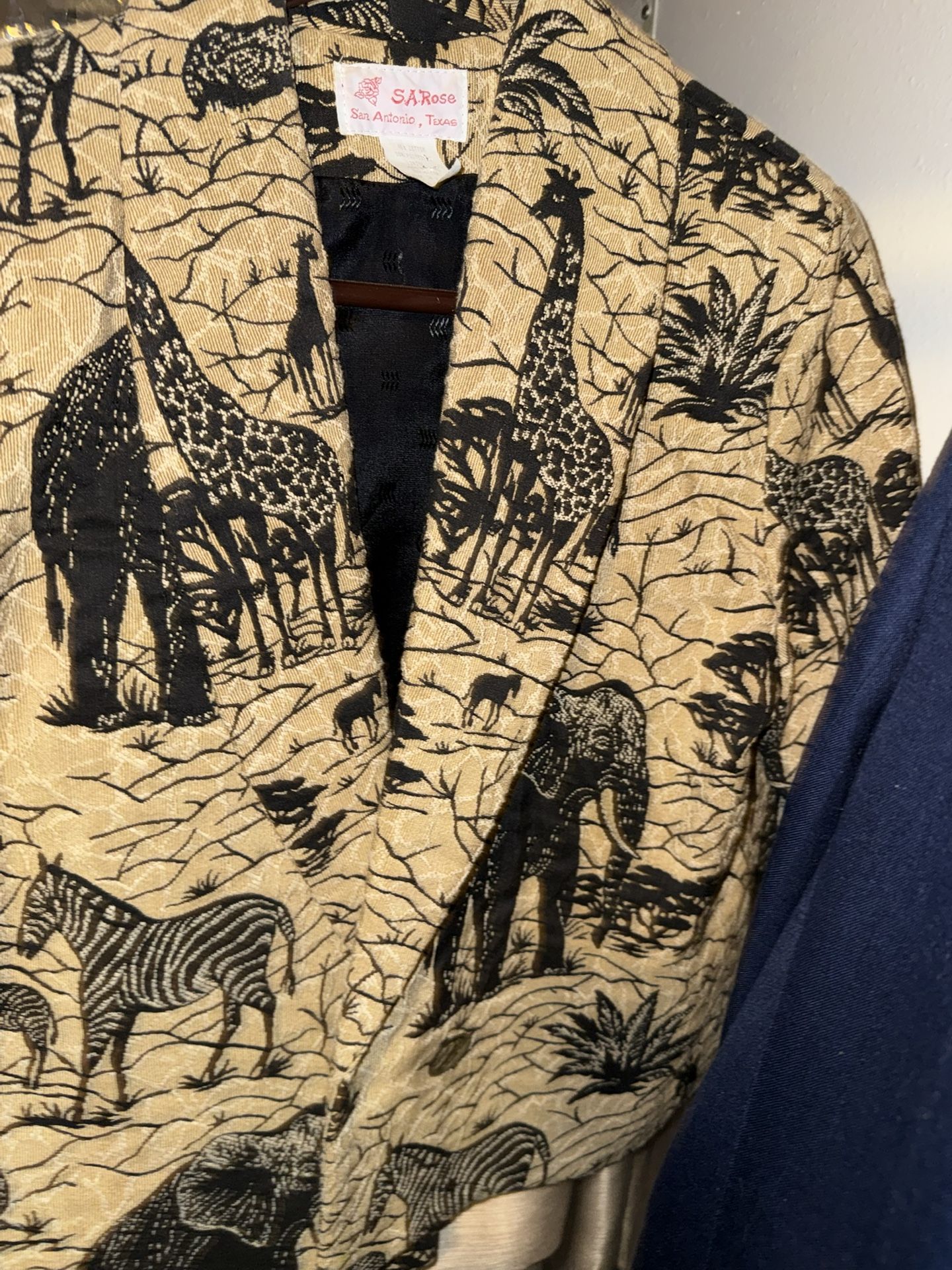 Beautiful Woman’s Animal Blazer