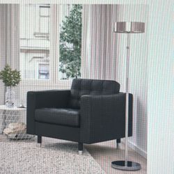 Leather Sofa Ottoman 