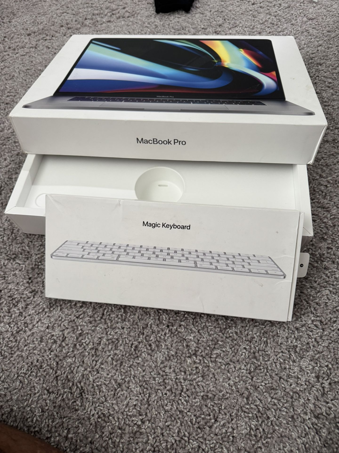 Apple Mac Book Keyboard And Apple Mac Box