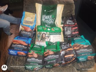Whole hearted dog food and treats