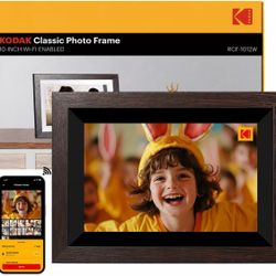 10.1 Inch WiFi Digital Picture Frame with 32GB Storage, Electronic Smart Digital Photo Frame 