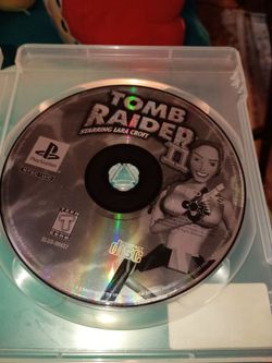 Tomb Raider II PS1 Disc