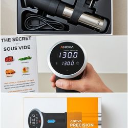 NEW Anova Precision Cooker 800W - Sous Vide Immersion Circulator (In Box)