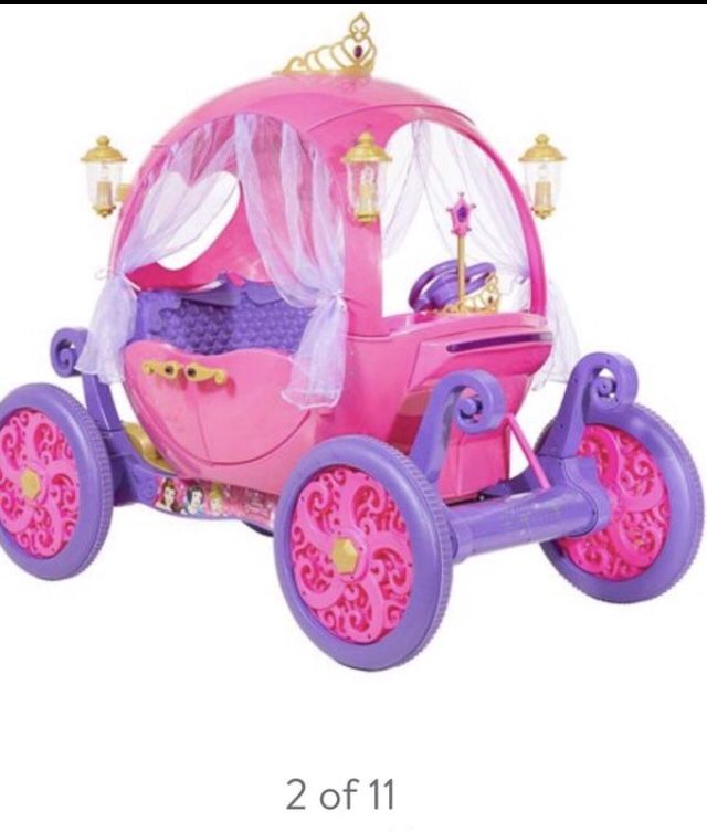 24 Volt Disney Princess Carriage Ride-On