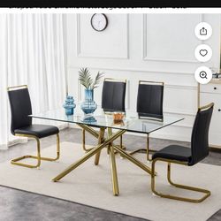 Dining chair ( only one ), chair only  ( black )