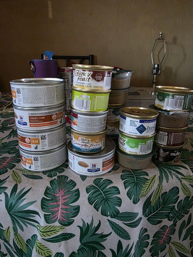 Cat Wet Food 21 Cans