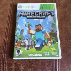 Minecraft for Xbox 360 (compatible with modern Xbox one Series X)