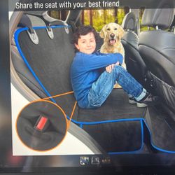 Dog Seat, Cover, And Seatbelt