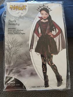 Brand new Dark Beauty Child Costume