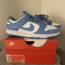 Brand New Nike Dunks "University Blue" Size 9.5 womens 8 mens