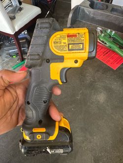 Infrared Dewalt thermometer