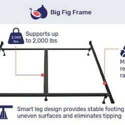 FREE Heavy Duty California King Bed Frame